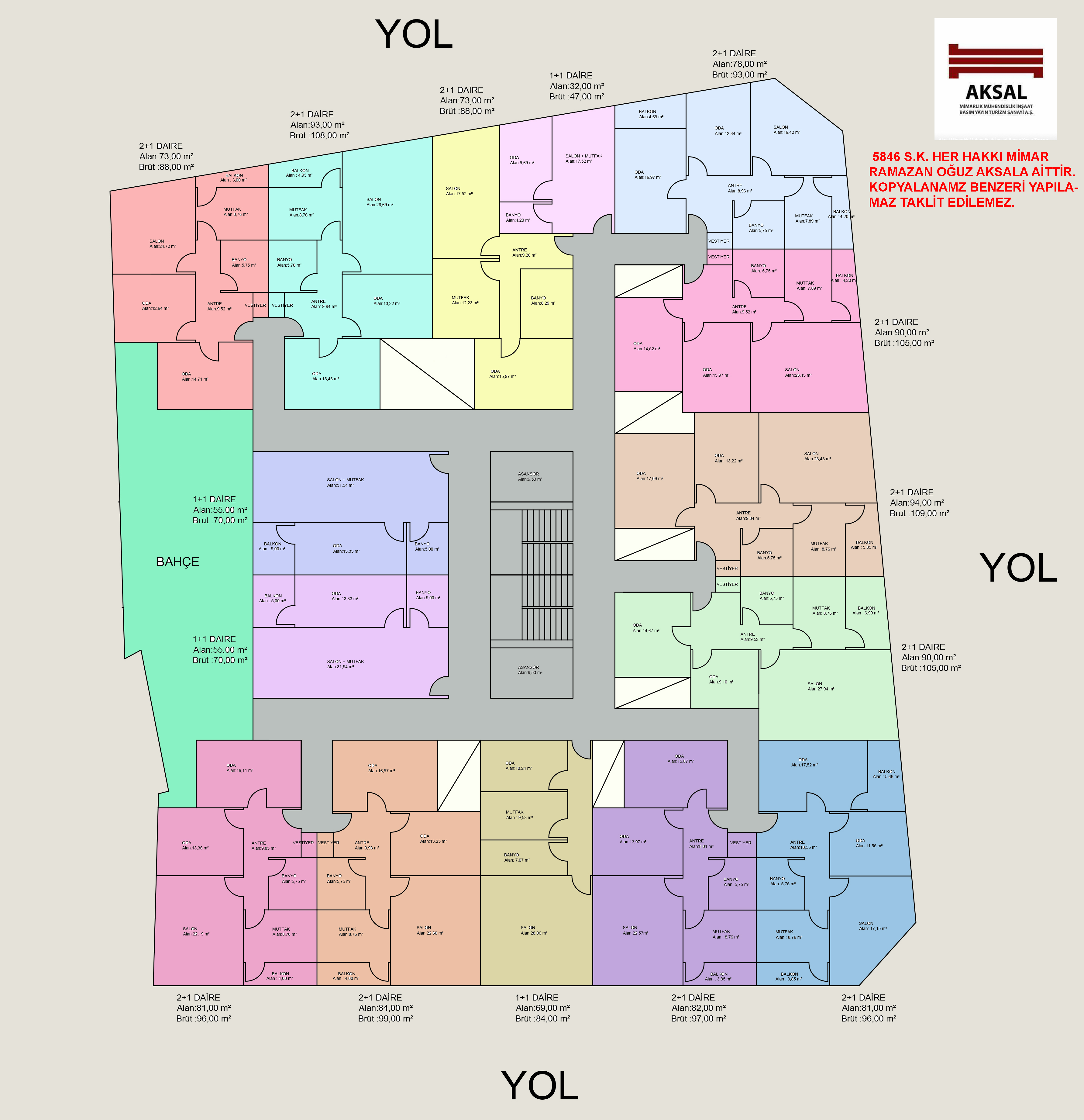 EDİRNE MERKEZ 542 ADA 36 VS PARSELLER